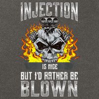 Fast Engines Injection Is Nice But I'd Rather Be Blown Gift Cotton Canvas Backpack