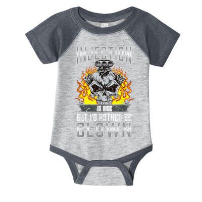Fast Engines Injection Is Nice But I'd Rather Be Blown Gift Infant Baby Jersey Bodysuit