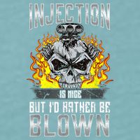 Fast Engines Injection Is Nice But I'd Rather Be Blown Gift Sueded Cloud Jersey T-Shirt