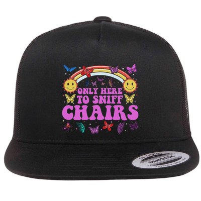 Funny Embarrassing Inappropriate Meme Flat Bill Trucker Hat