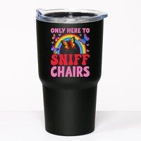 Funny Embarrassing Inappropriate Only Here To Sniff Chair Tumbler