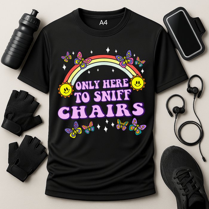 Funny Embarrassing Inappropriate Meme Gift Cooling Performance Crew T-Shirt