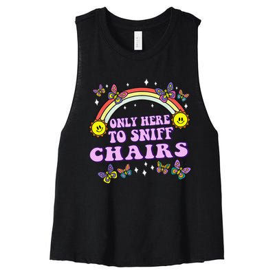 Funny Embarrassing Inappropriate Meme Gift Women's Racerback Cropped Tank