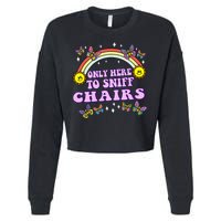 Funny Embarrassing Inappropriate Meme Gift Cropped Pullover Crew