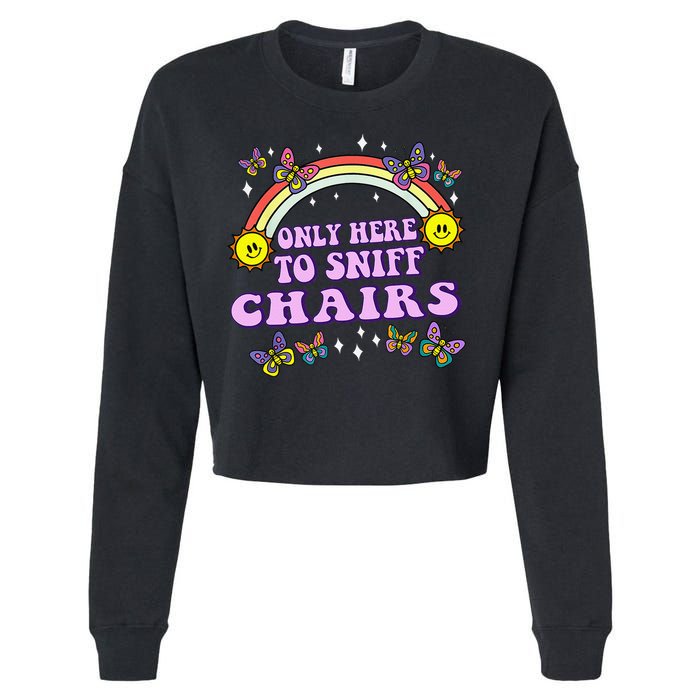 Funny Embarrassing Inappropriate Meme Gift Cropped Pullover Crew