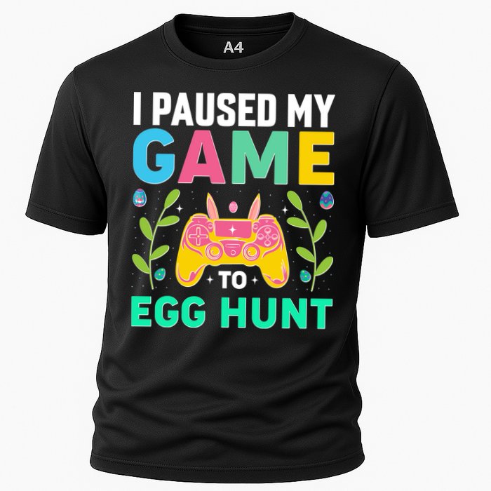 Funny Easter I Pause My Game To Egg Hunt Performance Shirt