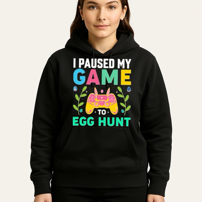 Funny Easter I Pause My Game To Egg Hunt Hoodie