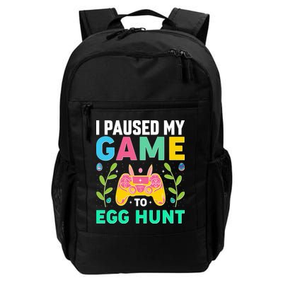 Funny Easter I Pause My Game To Egg Hunt Backpack