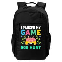 Funny Easter I Pause My Game To Egg Hunt Backpack