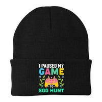 Funny Easter I Pause My Game To Egg Hunt Beanie