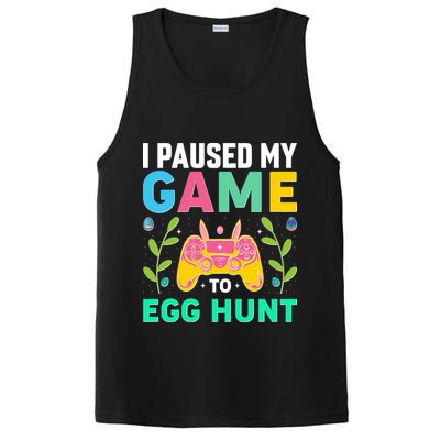 Funny Easter I Pause My Game To Egg Hunt PosiCharge Competitor Tank