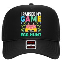 Funny Easter I Pause My Game To Egg Hunt Trucker Hat