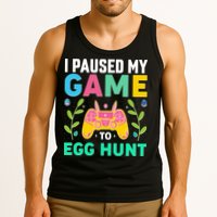 Funny Easter I Pause My Game To Egg Hunt Tank Top