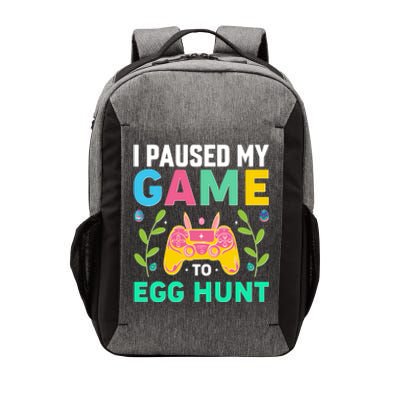 Funny Easter I Pause My Game To Egg Hunt Vector Backpack