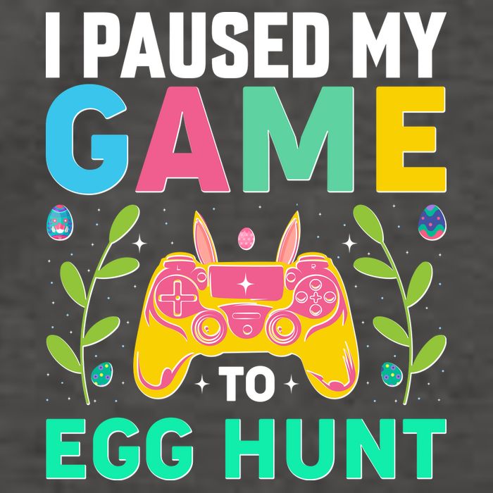 Funny Easter I Pause My Game To Egg Hunt Vector Backpack