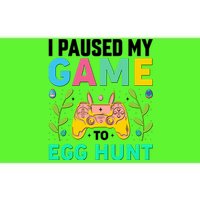 Funny Easter I Pause My Game To Egg Hunt Bumper Sticker