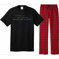 Funny Everything Is Open Source If You Can Read Assembly Pajama Set