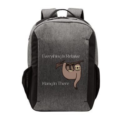 Funny Everything Is Relative Animal Hang In There Vector Backpack