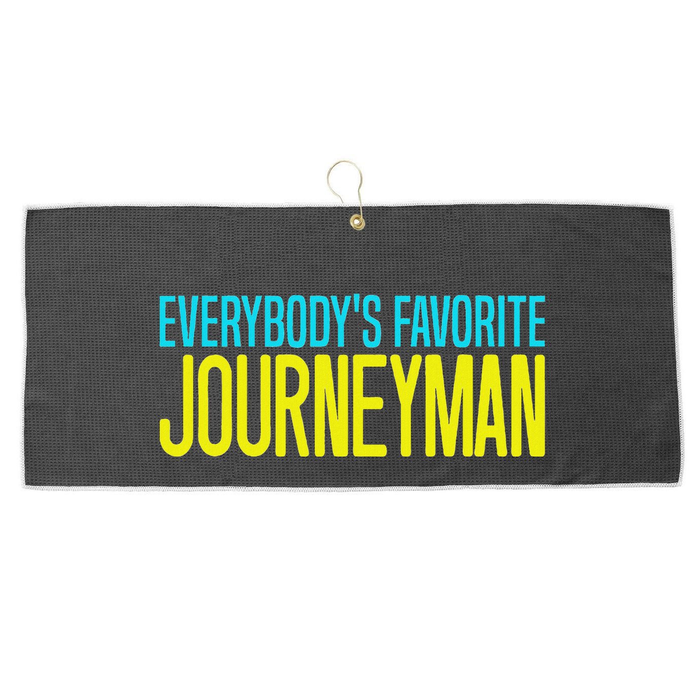 Favorite Electrician Journeyman Appreciation Gifts For Dad Large Microfiber Waffle Golf Towel