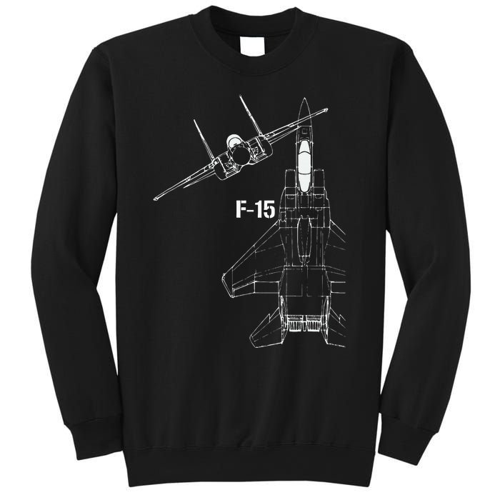 F15 Eagle Jet Military Stealth Fighter Jet Sweatshirt