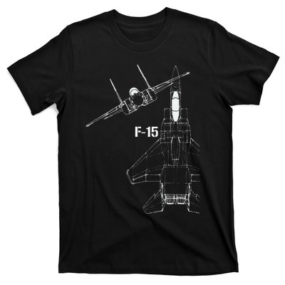 F15 Eagle Jet Military Stealth Fighter Jet T-Shirt