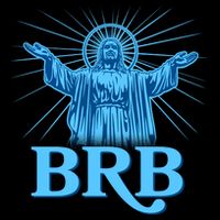 Funny Easter Jesus BRB Be Right Back City Backpack