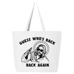 Funny Easter Jesus Guess WhoS Back Again 25L Jumbo Tote