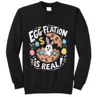 Funny Easter Jokes On Egg Inflation Eggflation Eggflation Sweatshirt