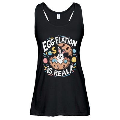 Funny Easter Jokes On Egg Inflation Eggflation Eggflation Ladies Essential Flowy Tank