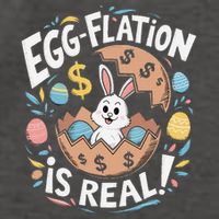 Funny Easter Jokes On Egg Inflation Eggflation Eggflation Vector Backpack