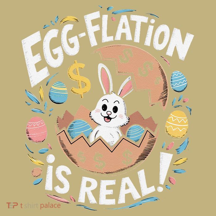 Funny Easter Jokes On Egg Inflation Eggflation Eggflation Cooling Performance Long Sleeve Crew