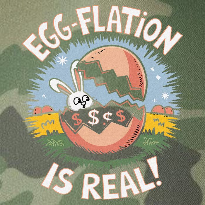 Funny Easter Jokes On Egg Inflation Eggflation Eggflation Legacy Tie Dye Trucker Hat