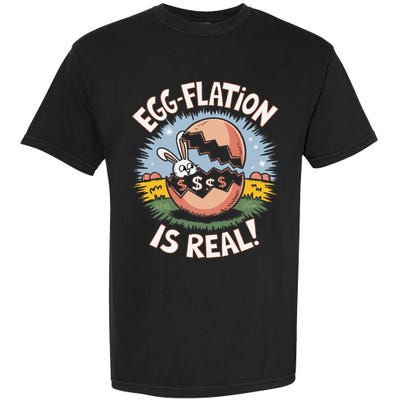 Funny Easter Jokes On Egg Inflation Eggflation Eggflation Garment-Dyed Heavyweight T-Shirt