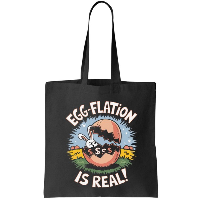 Funny Easter Jokes On Egg Inflation Eggflation Eggflation Bag