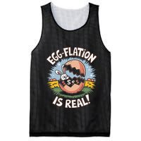 Funny Easter Jokes On Egg Inflation Eggflation Eggflation Mesh Reversible Basketball Jersey Tank