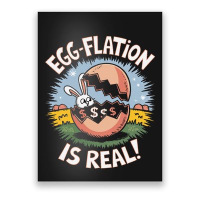 Funny Easter Jokes On Egg Inflation Eggflation Eggflation Poster