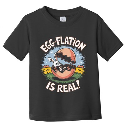 Funny Easter Jokes On Egg Inflation Eggflation Eggflation Toddler T-Shirt