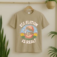 Funny Easter Jokes On Egg Inflation Eggflation Eggflation T-Shirt