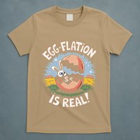 Funny Easter Jokes On Egg Inflation Eggflation Eggflation T-Shirt