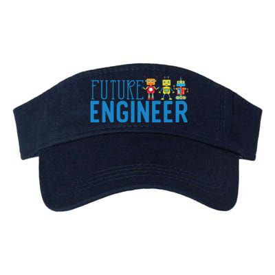 Future Engineer Kids Dream Job For Kids Valucap Bio-Washed Visor