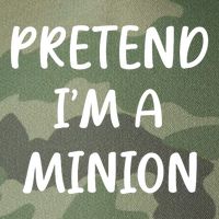 Funny Easy Lazy Halloween Pretend IM A Minion Costume Legacy Tie Dye Trucker Hat
