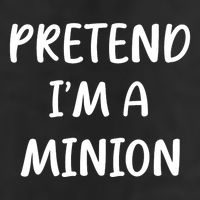 Funny Easy Lazy Halloween Pretend IM A Minion Costume Cool Comfort Performance Bucket Hat