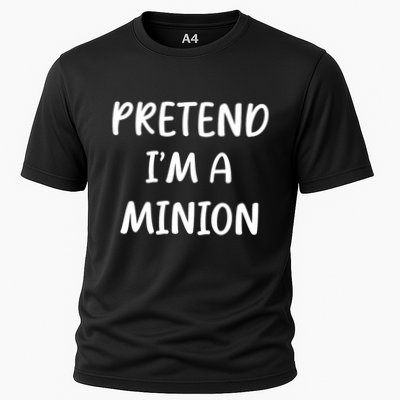 Funny Easy Lazy Halloween Pretend IM A Minion Costume Performance Shirt
