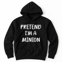 Funny Easy Lazy Halloween Pretend IM A Minion Costume Hoodie