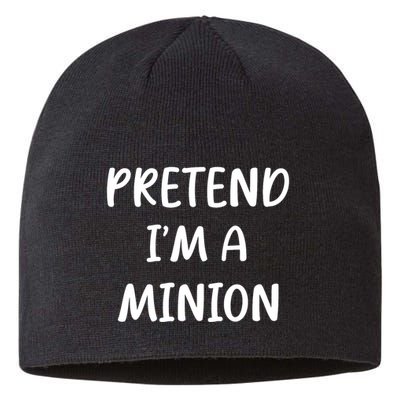 Funny Easy Lazy Halloween Pretend IM A Minion Costume Sustainable Beanie