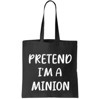 Funny Easy Lazy Halloween Pretend IM A Minion Costume Bag