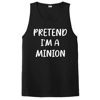 Funny Easy Lazy Halloween Pretend IM A Minion Costume PosiCharge Competitor Tank