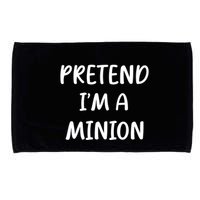 Funny Easy Lazy Halloween Pretend IM A Minion Costume Microfiber Hand Towel