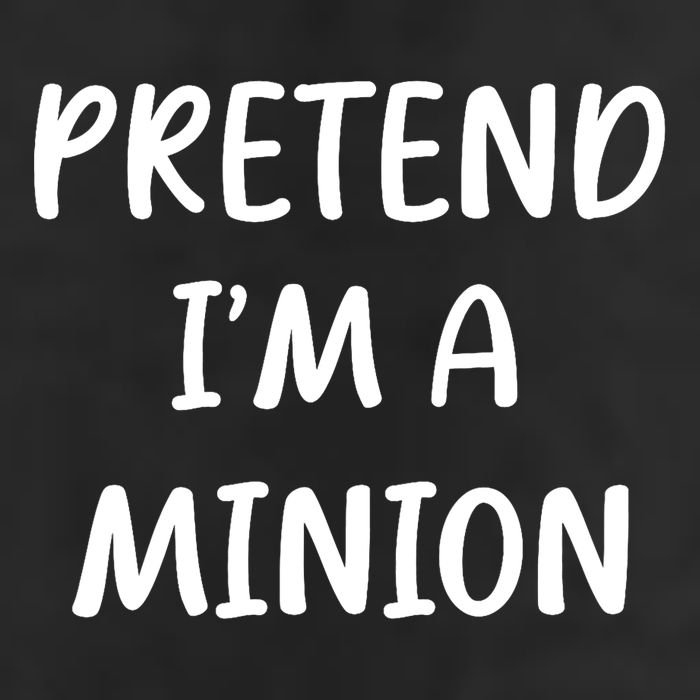 Funny Easy Lazy Halloween Pretend IM A Minion Costume Microfiber Hand Towel