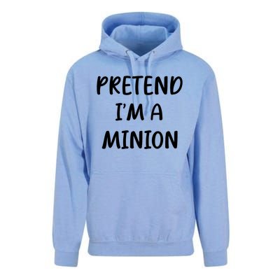 Funny Easy Lazy Halloween Pretend IM A Minion Costume Unisex Surf Hoodie